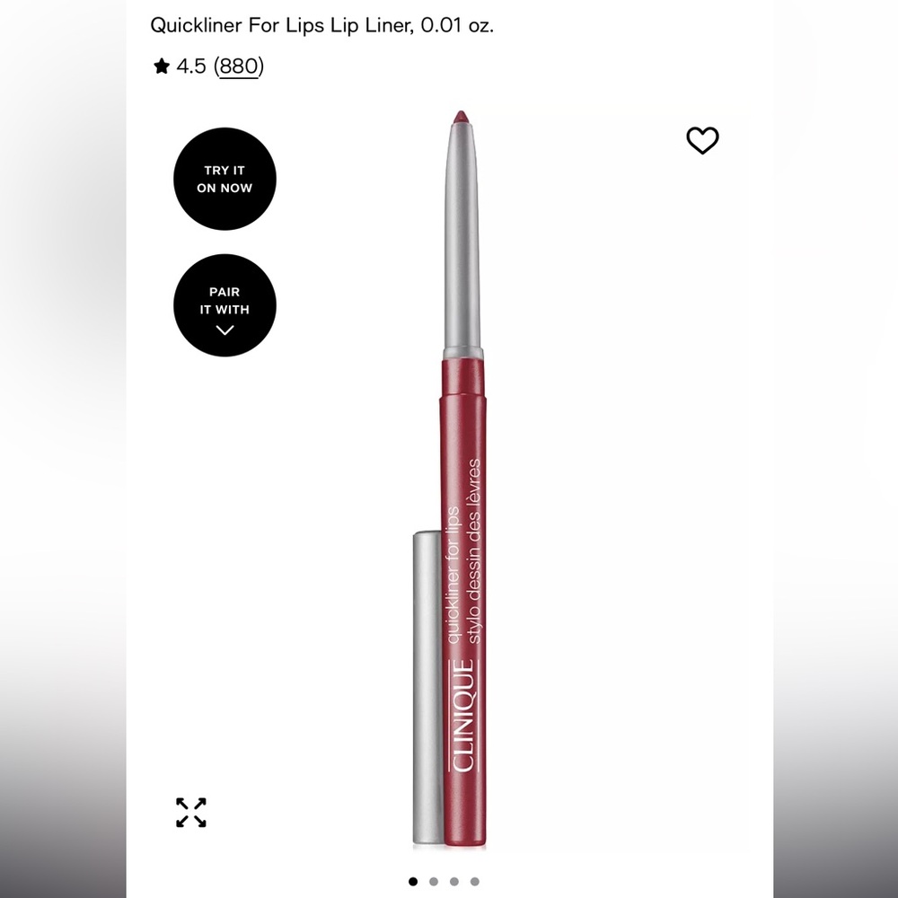 New! CLINIQUE Quickliner Lips Intense Cosmo